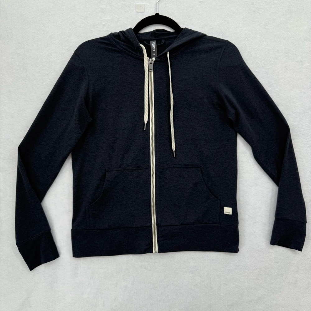 Vuori Halo Performance Hoodie 2.0 Black‎ Heather XS